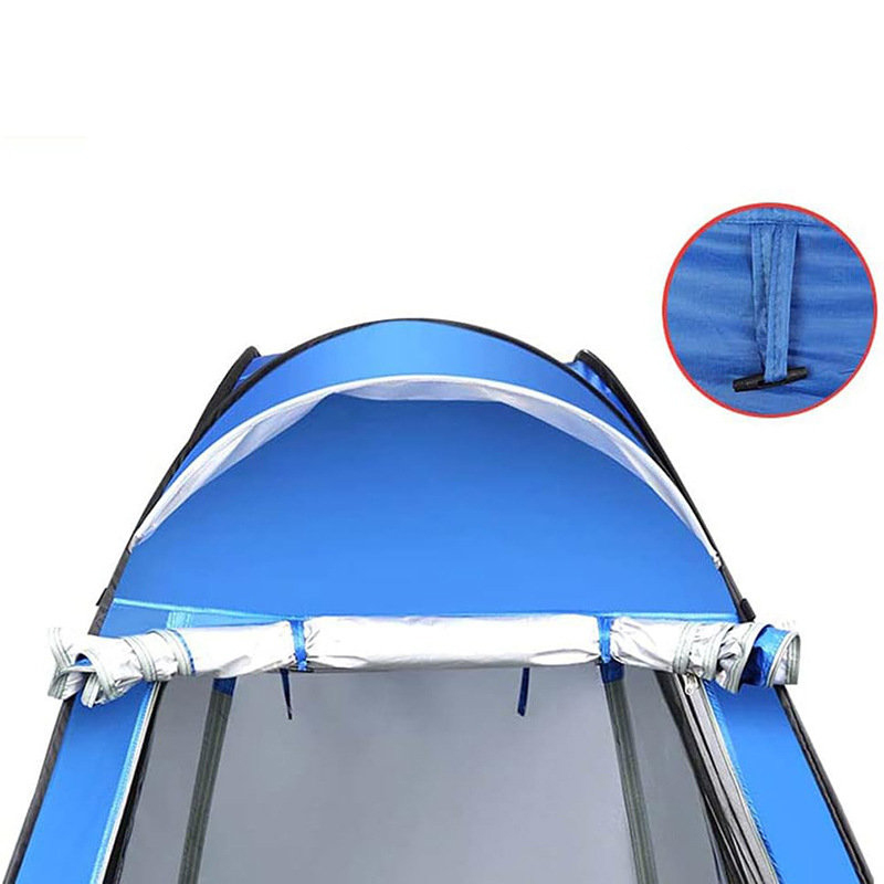 Carpa de pesca y bañera al aire libre