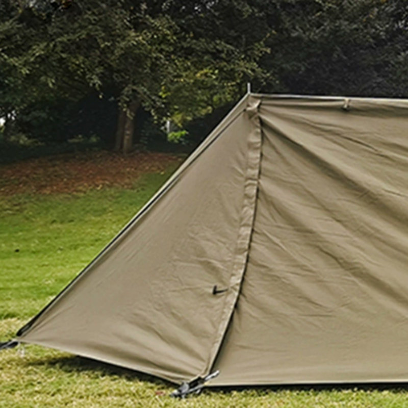 Carpa de refugio verde al aire libre del ejército