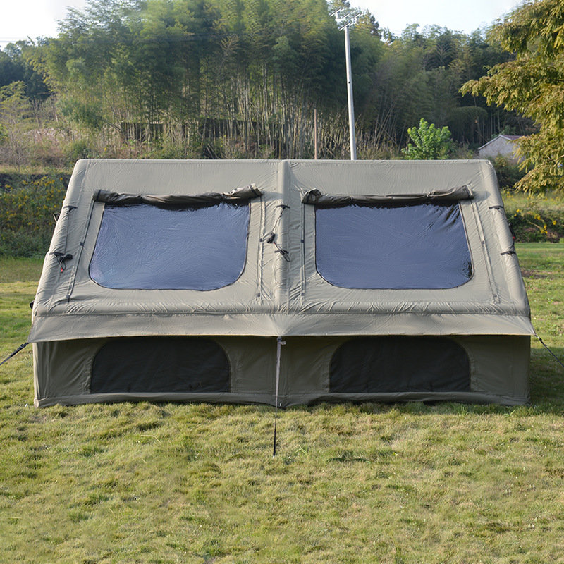 Tienda de aire de 12 metros de metro TPU COLUMINA DE AIR CUBIENCIA INFLABLE