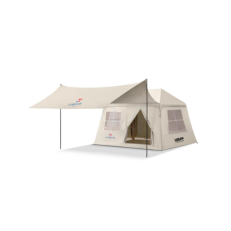 Tienda inflable con dosel