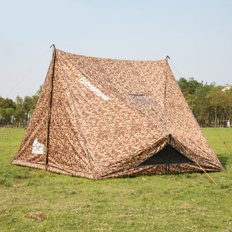 Tienda de campamento de camuflaje al aire libre