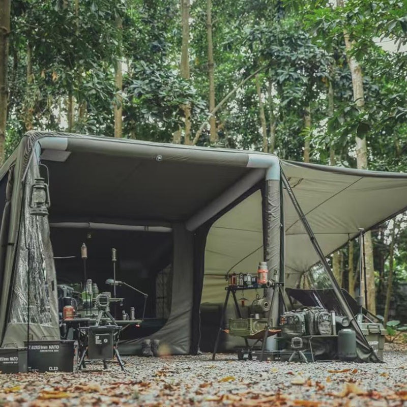 Carpa inflable Camping Estilo militar al aire libre