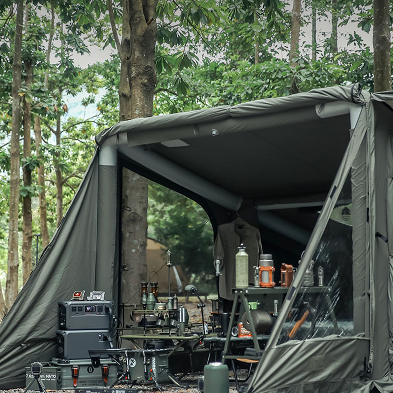 Carpa inflable Camping Estilo militar al aire libre