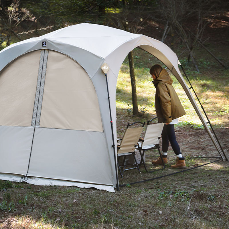 Al aire libre No es necesario construir carpa automática de dosel de domo
