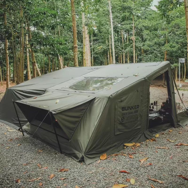 Carpa inflable Camping Estilo militar al aire libre