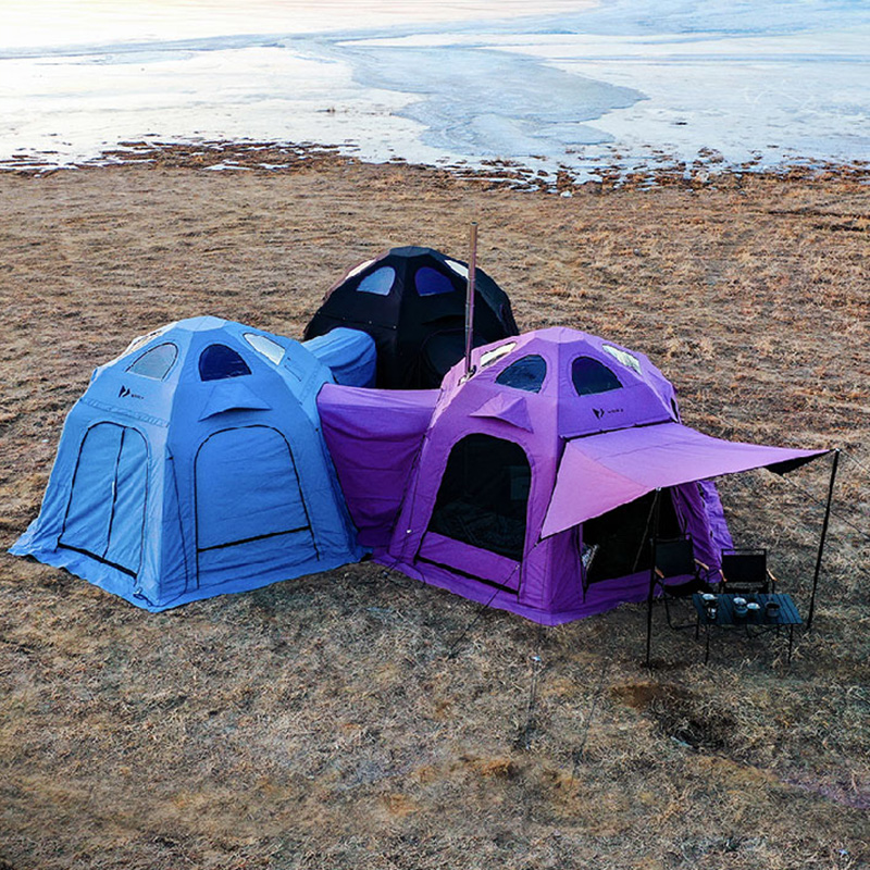 Tienda esférica inflable