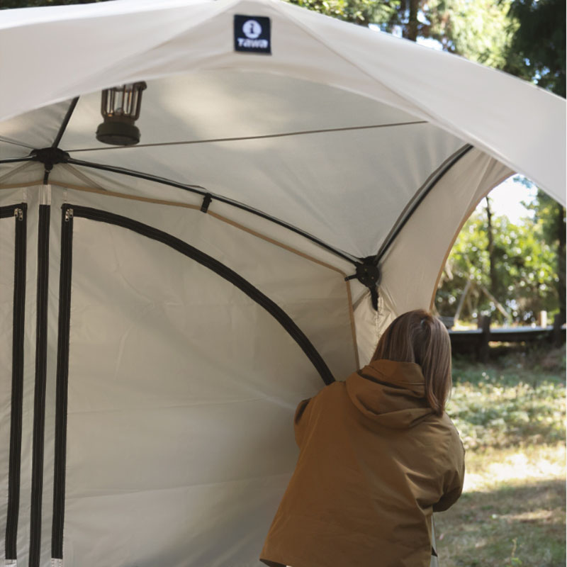Al aire libre No es necesario construir carpa automática de dosel de domo