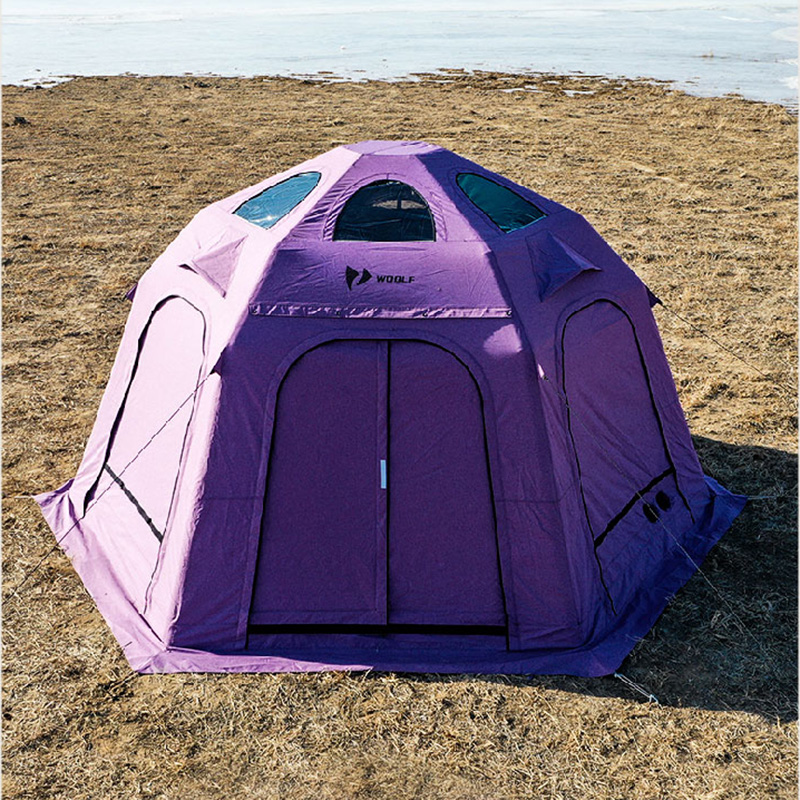 Tienda esférica inflable