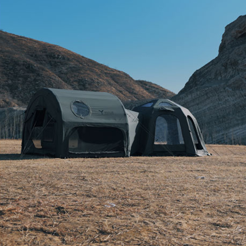 Carpa de túnel inflable