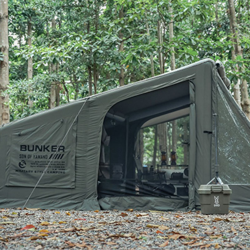 Carpa inflable Camping Estilo militar al aire libre