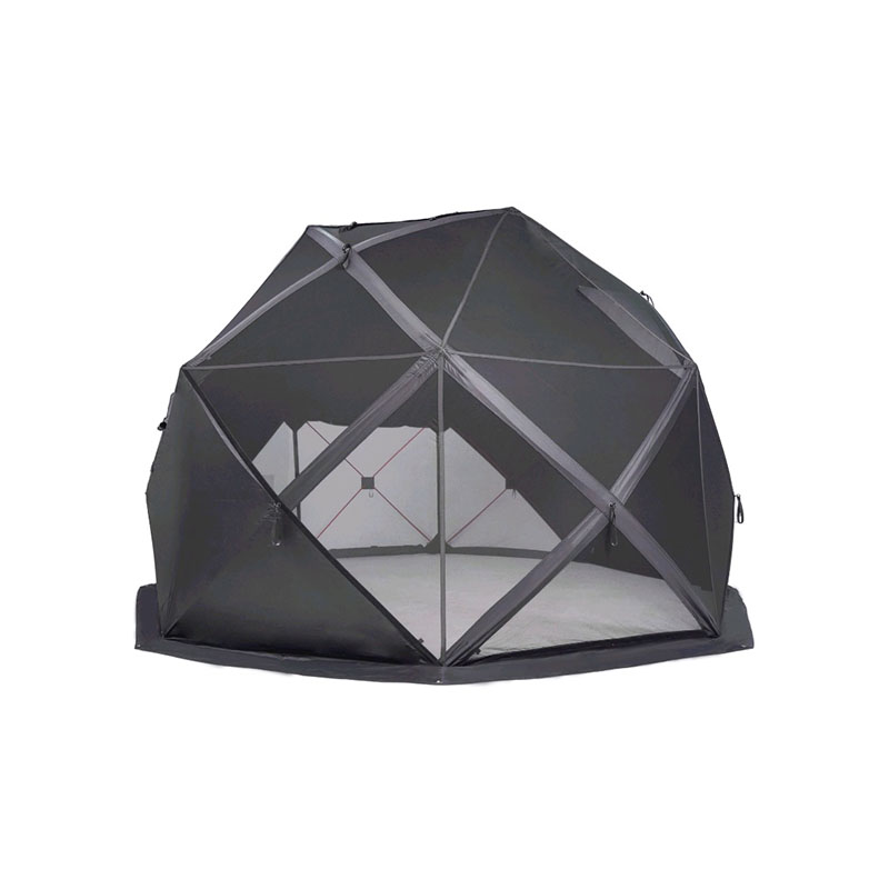 Tienda de yurta de Sunshade junto al mar