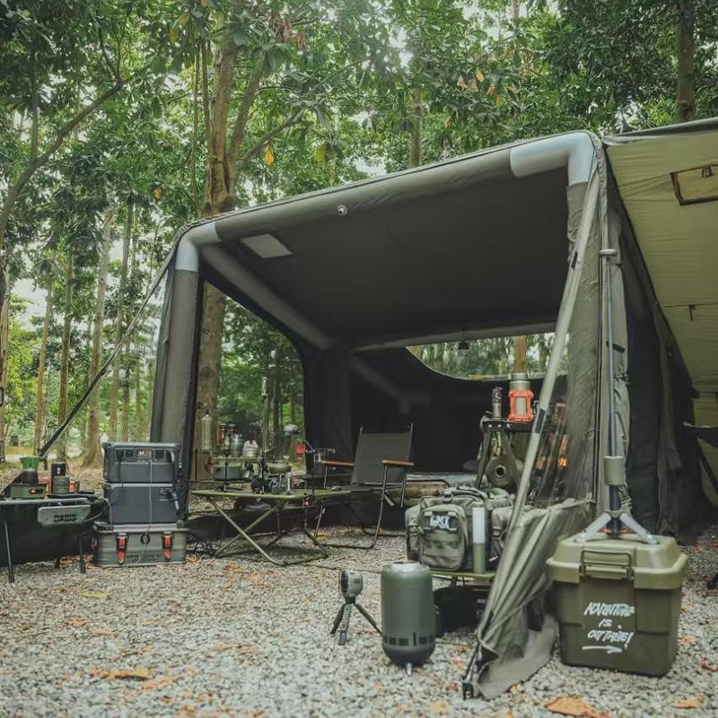 Carpa inflable Camping Estilo militar al aire libre