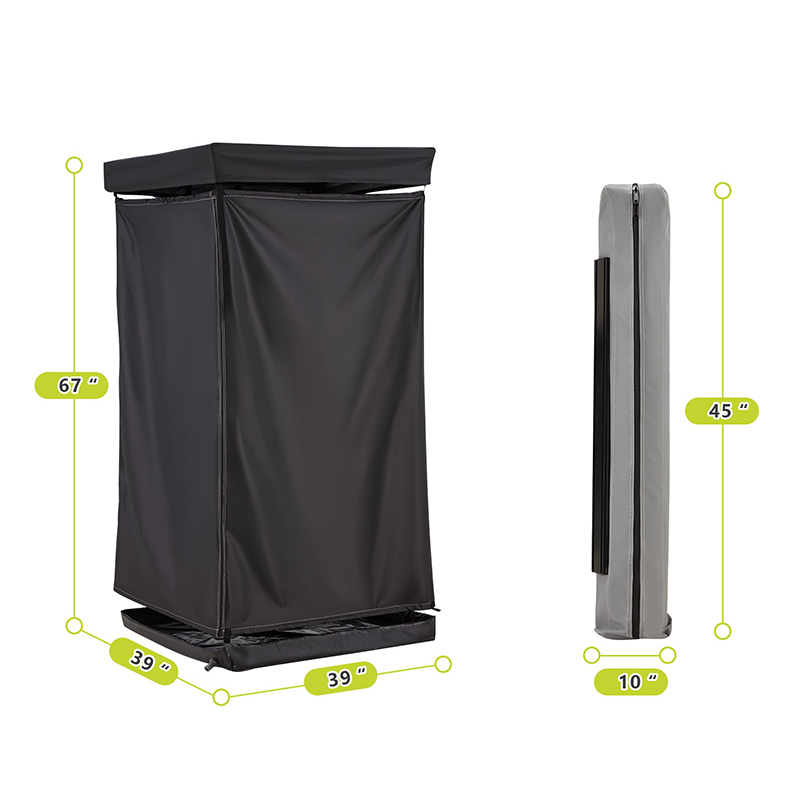 Carpa de ducha de campamento